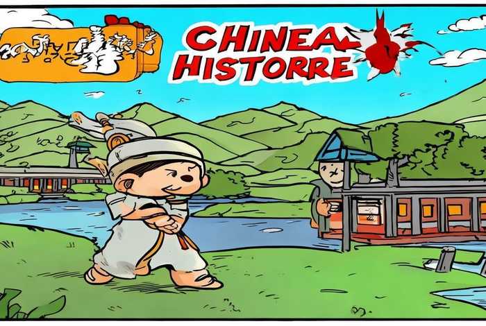 中国历史故事儿童漫画版，中国历史故事简笔画漫画