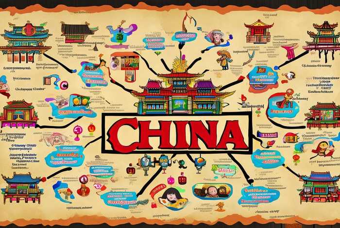 中国历史故事小学生版思维导图，小学生中国历史故事的思维导图