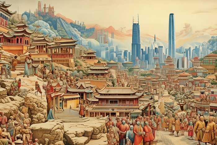 中国历史进化史图 中国历史进化史图片