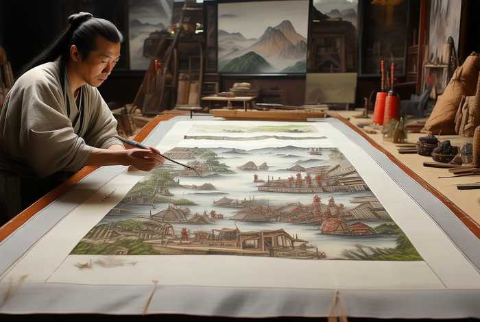 中国历史画家的作品 - 中国历史画家的作品简介
