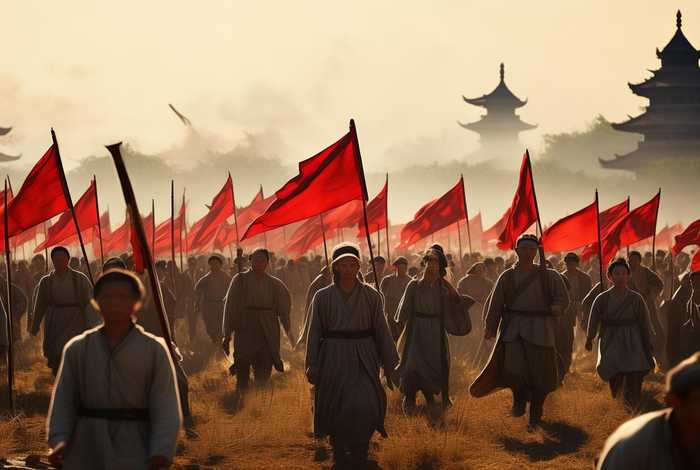 中国历史上规模最宏大的一次农民战争；中国史上规模最宏大的一次农民战争是什么
