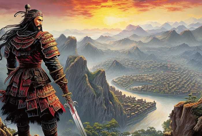 中国历史故事画画（中国历史故事绘画作品）