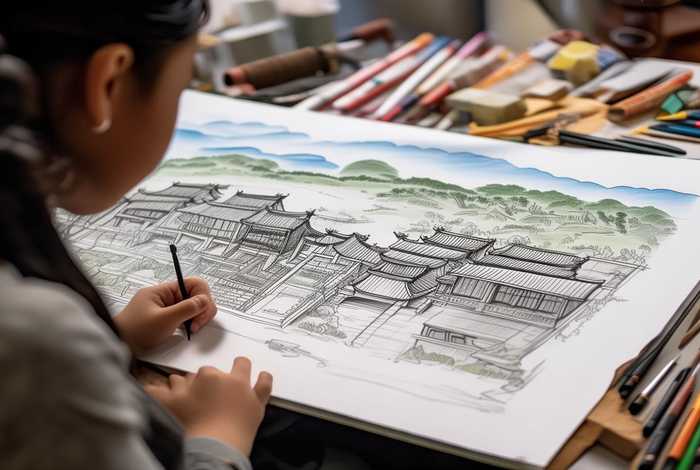 中国历史故事绘本画怎么画 - 中国历史故事绘本画怎么画的