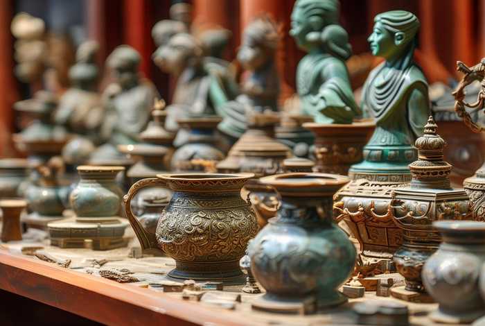 中国历史文物粘土制作、中国历史文物粘土制作图片