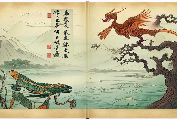 中国神话故事书签 - 中国神话故事书签简笔画