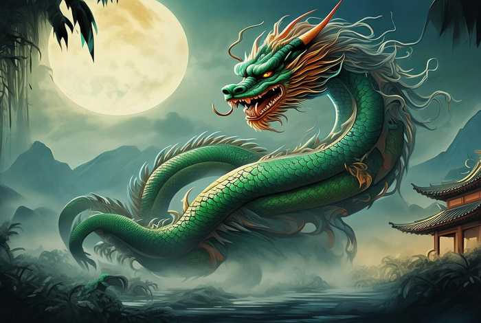 中国龙故事传说（中国龙的故事传说）