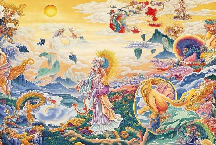 中国神话故事及人物关系图 - 中国神话故事及人物关系图片