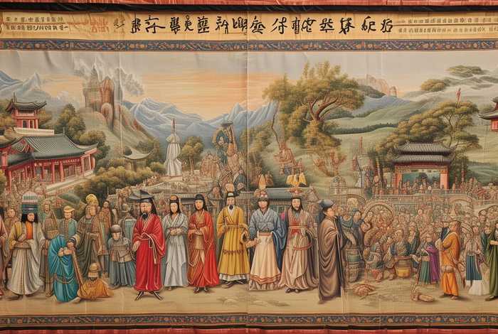 中国历史人物长图 - 中国历史人物长图素材
