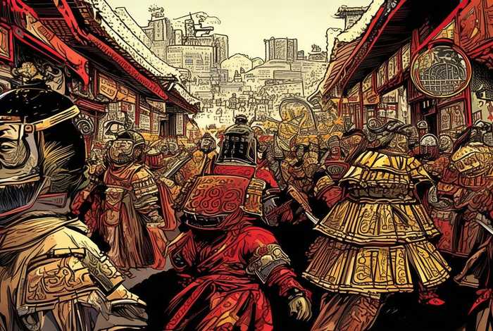中国历史漫画 手绘 - 中国历史漫画 手绘图片