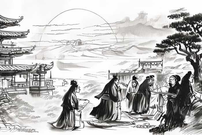 中国历史故事素描图片、中国历史故事素描图片大全