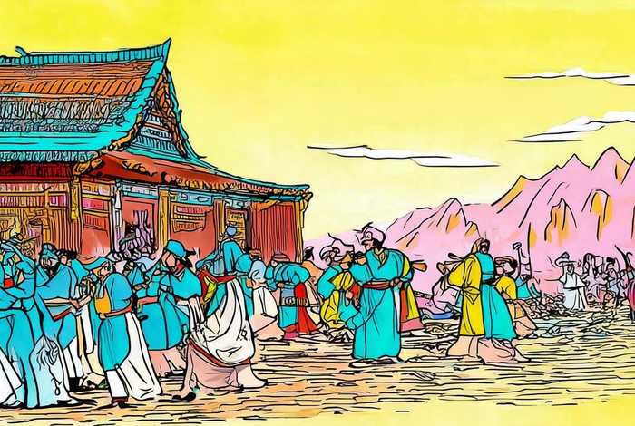 中国历史故事图大全简笔画；中国历史故事图大全简笔画图片