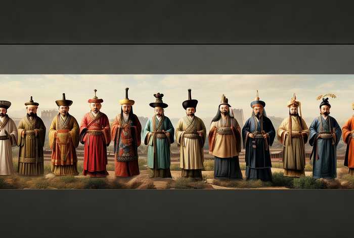 中国历史及历代皇帝；中国历史所有朝代及皇帝