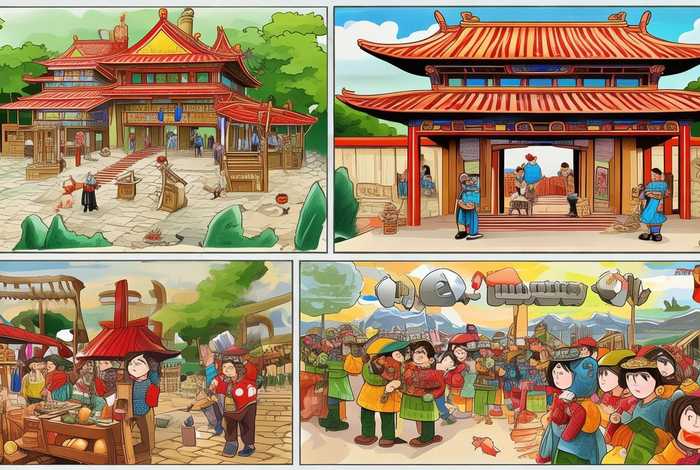 中国历史绘本秦汉、幼儿趣味中国历史绘本秦汉