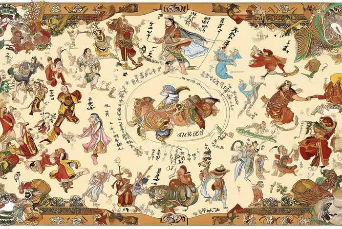 中国神话故事梳理人物关系图、中国神话故事梳理人物关系图片