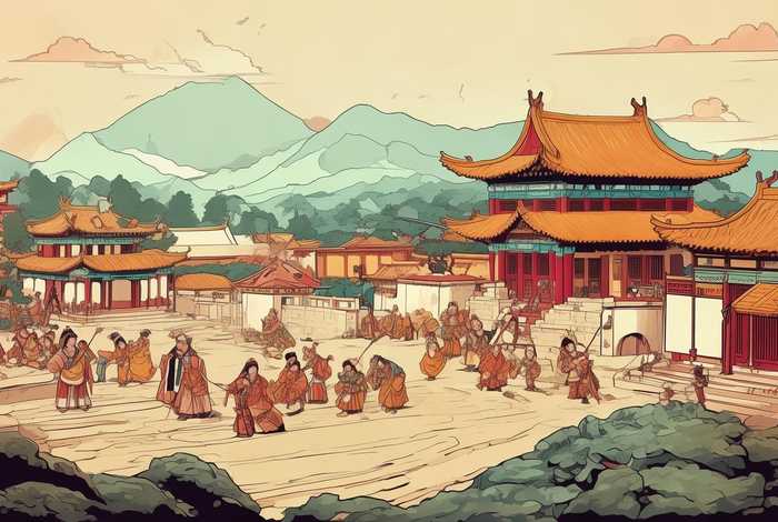 中国历史漫画作品简笔画，中国历史漫画作品简笔画图片