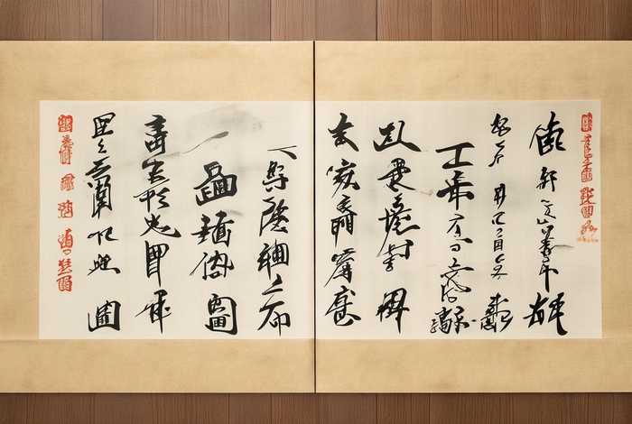 中国历史故事的书法作品、中国历史故事的书法作品图片