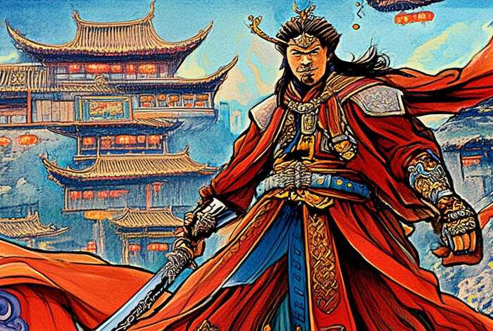中国历史英雄故事插画图片 - 中国历史英雄故事插画图片大全