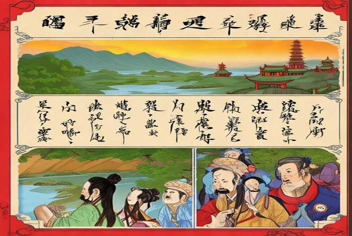 中国历史故事封面图片手绘、中国历史故事封面图片手绘版