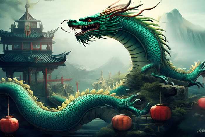 中国历史上龙的故事 中国历史中有许多关于龙的描述
