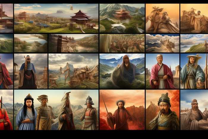 中国历史英雄的图片；中国历史英雄的图片大全