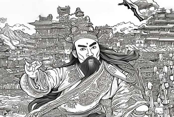 中国历史故事图 - 中国历史故事图片简笔画