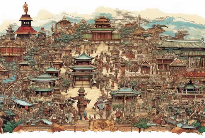 中国历史绘画,手抄报，中国历史绘画,手抄报图片大全