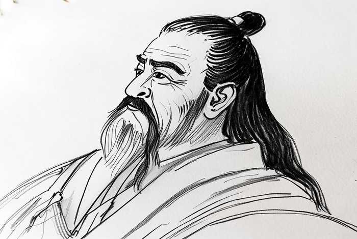 中国历史故事人物画像 - 中国历史故事人物画像简笔画