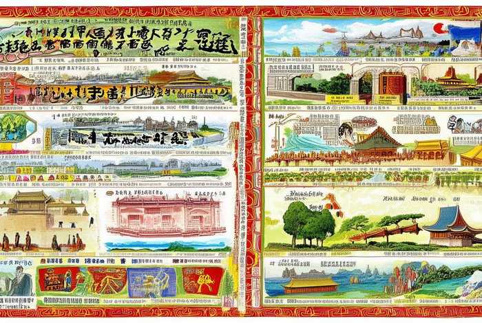 中国历史英语手抄报；中国历史英语手抄报模板