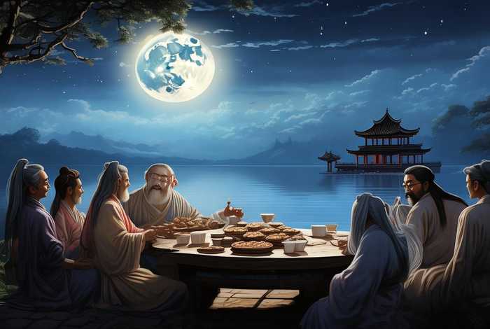 中秋节的由来的故事；中秋节的由来的故事100字