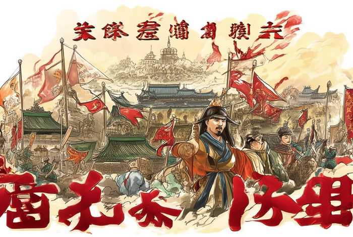 中国历史事件宣传海报，中国历史事件宣传海报手绘