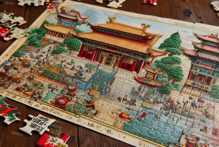 中国历史故事拼图怎么拼 - 中国历史故事拼图怎么拼的