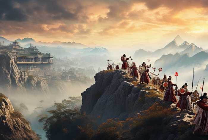 中国历史故事连环画4张图；中国历史故事连环画4张图片