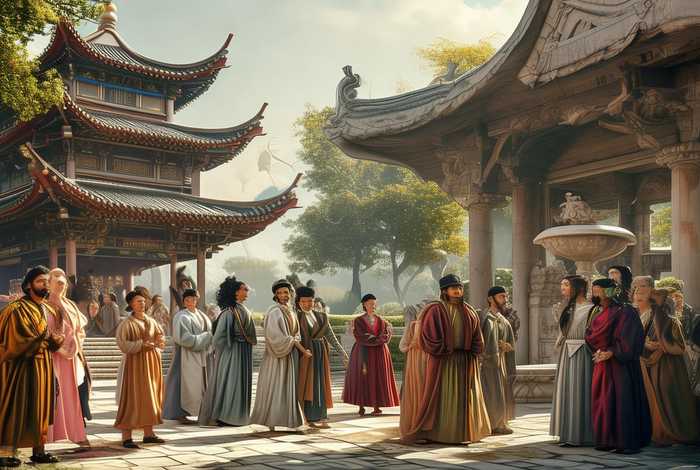 中国历史上的文化交流与融合、中国古代文化交流与融合的例子