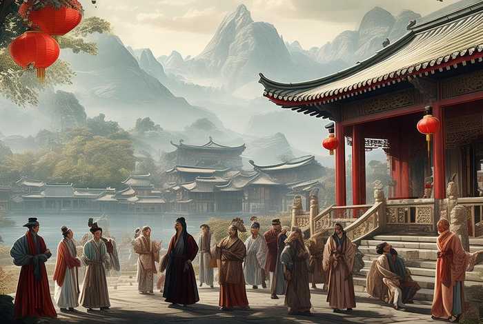 中国历史人物故事ppt背景图 中国历史人物故事电子版