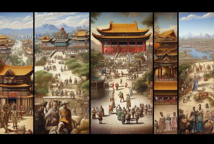 中国历史所有朝代以及名人名事，中国历史所有朝代以及名人名事图片