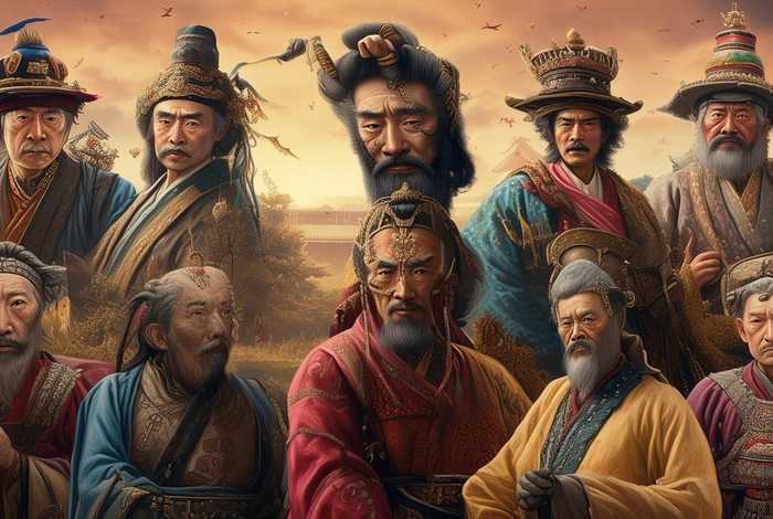 中国历史故事10个人物；中国历史故事10个人物名字