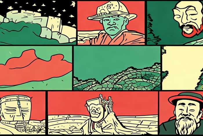 中国历史漫画简笔画（中国历史漫画简笔画大全）