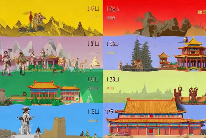 中国历史进程表 中国历史进程表图