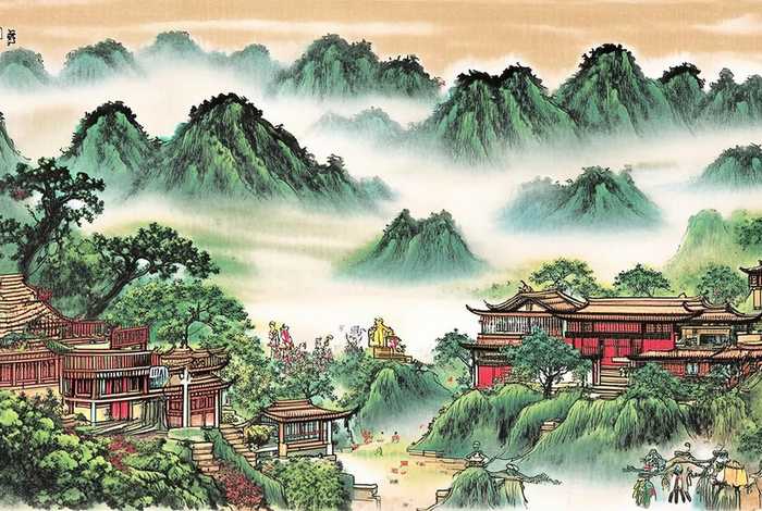 中国历史画作品欣赏 中国历史绘画作品