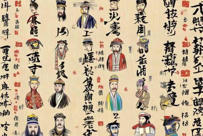 中国历史人物故事全集目录 - 中国历史人物故事全集目录手抄报