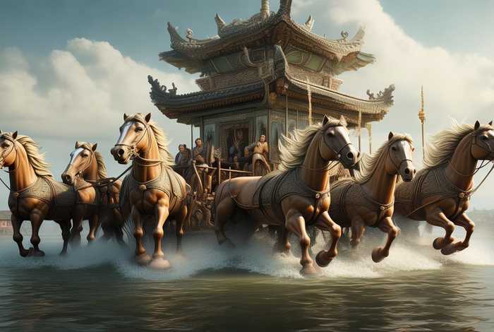 中国历史故事大禹治水的指南车;中华历史故事大禹治水 中国历史故事大禹治水的指南车;中华历史故事大禹治水
