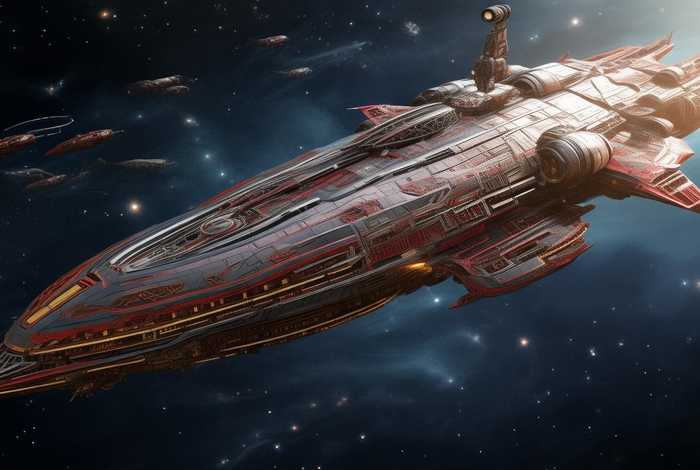 中国宇宙飞船战舰故事、中国宇宙飞船战舰故事简介