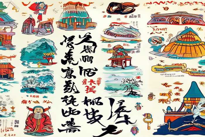 中国历史神奇的故事手抄报；中国历史神奇的故事手抄报简单