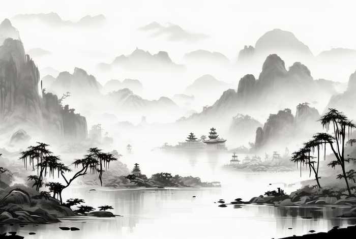 中国水墨文化 - 中国水墨画文化