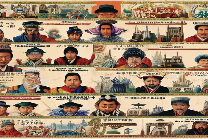 中国历史人物故事的思维导图 - 中国历史人物故事的思维导图手抄报