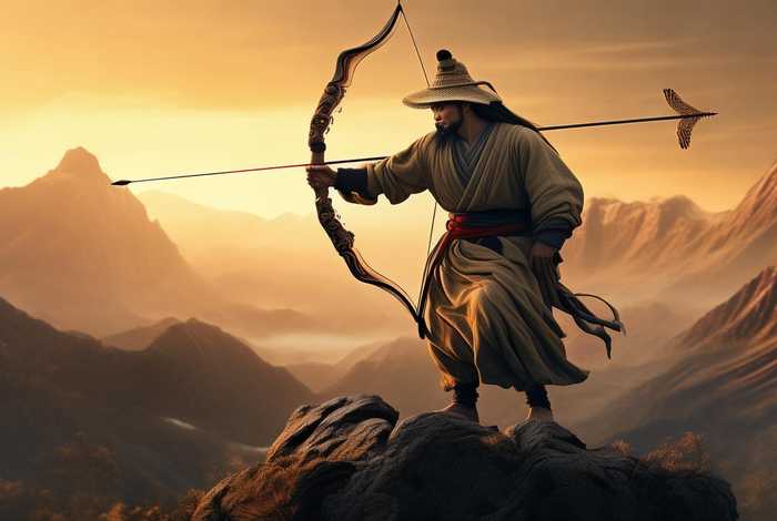 中国神话故事后羿射箭；中国神话故事后羿射箭读书笔记怎么写