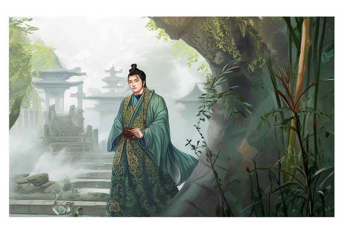 中国历史故事人物插图手绘（中国历史故事人物插图手绘图片）