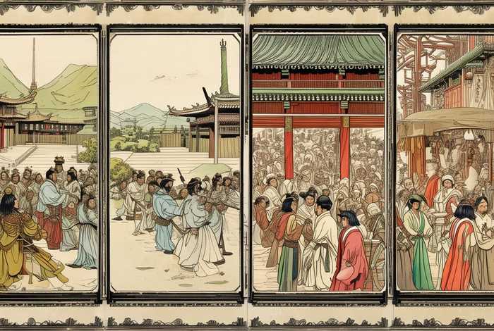 中国历史故事精选连环画 - 中国历史故事精选连环画4幅