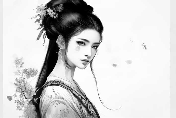 中国历史美女画像、中国历史美女画像简笔画
