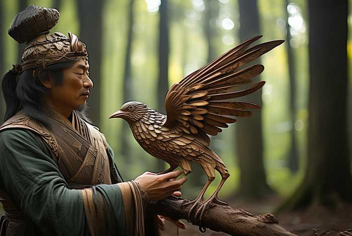中国民间故事中鲁班的故事（中国民间故事鲁班的故事鲁班造木鸢因经过结果）
